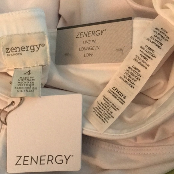 Chico’s  Blouse & Zenegy Leggings - Picture 5 of 8